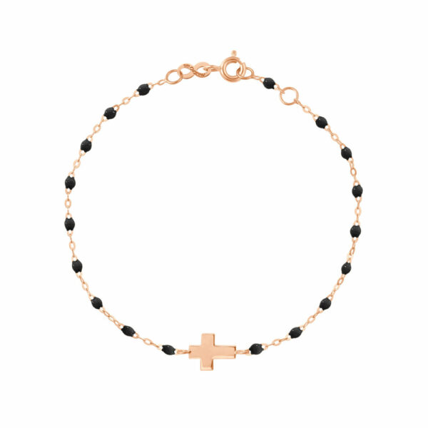 bracelet or gigi clozeau: CROIX B3CO001R2017 NOIR