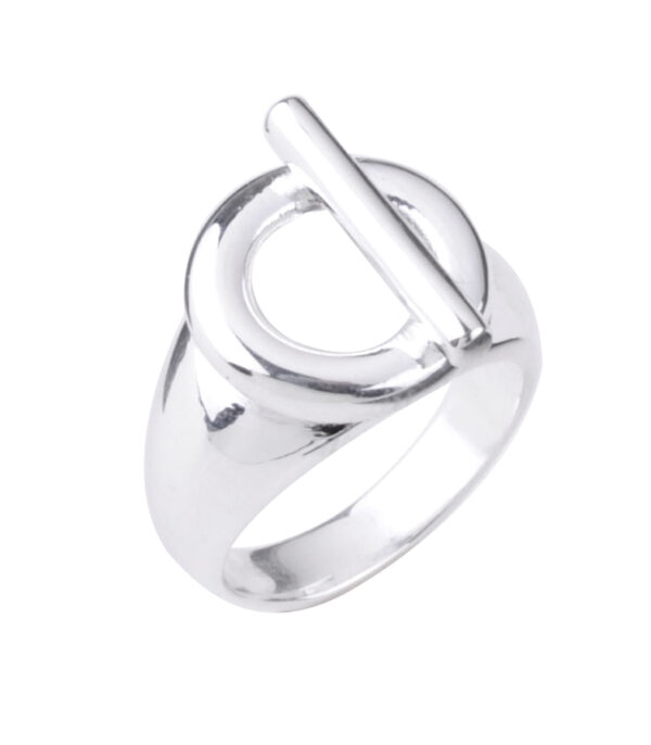Bague argent Nautica Clio Blue