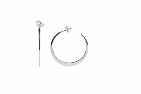 Boucles d’oreilles argent Clio Blue
