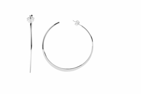 Boucles d’oreilles argent Clio Blue
