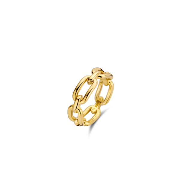 Bague argent/plaqué-or: Tisento 12205SY