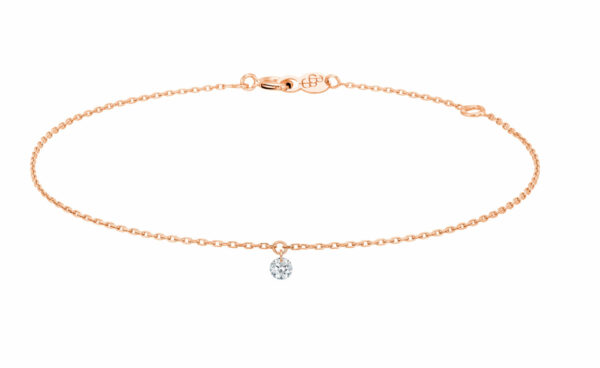 Bracelet or et diamant la Brune et la Blonde: collection 360°