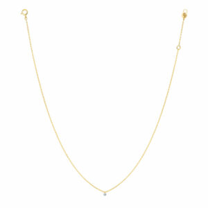 Collier or et diamant la Brune et la Blonde: collection 360°