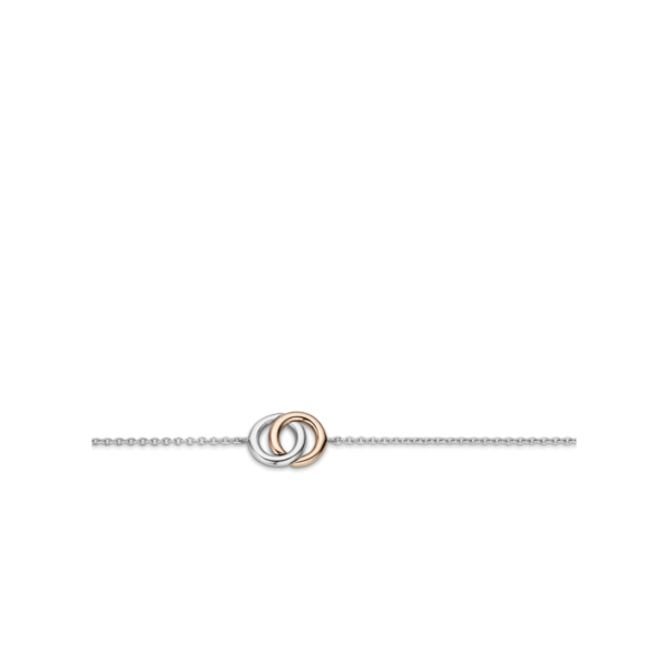 Bracelet argent/plaqué-or tisento 2790SR – Image 2