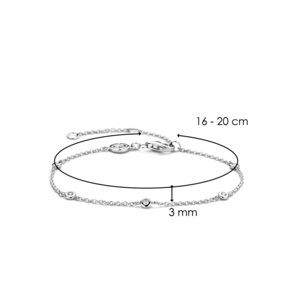 bracelet argent Tisento: 2974ZI – Image 4