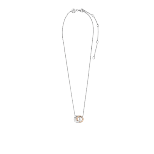 Collier argent/plaqué-or tisento: 3822SR/48 – Image 2
