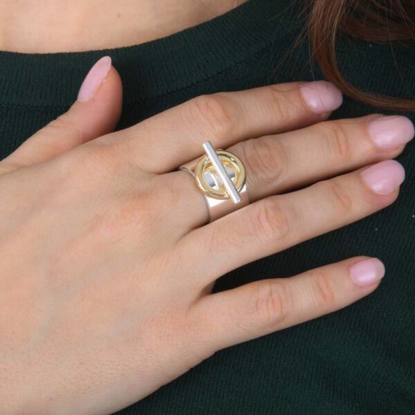 BAGUE ARGENT CLIO BLUE: COLLECTION NAUTICA – Image 2