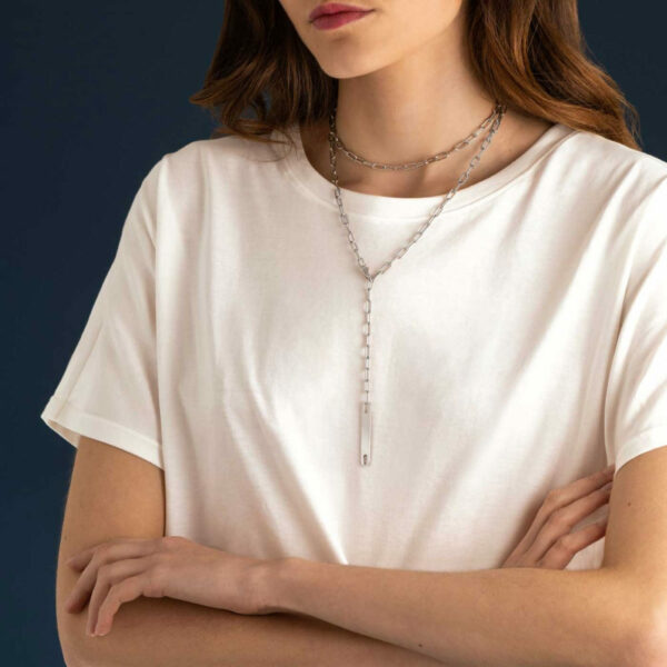 Collier argent Arthus Bertrand: twenty A105998X000 – Image 3