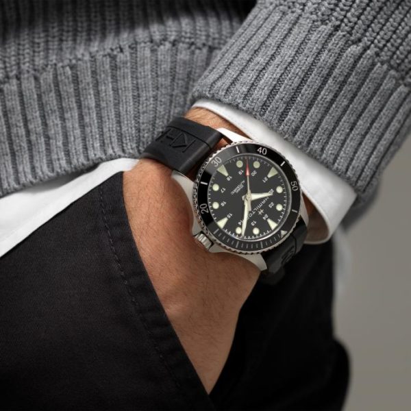 Montre homme Hamilton: Khaki Navy Scuba Auto H82515330 – Image 3
