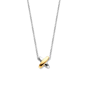 Collier ARGENT/plaqué or TISENTO 34003SY