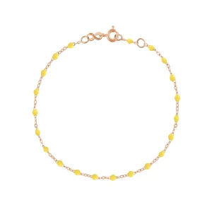 Bracelet or gigi CLOZEAU: classique B3GI001R4717 citron