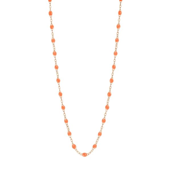 Collier or gigi CLOZEAU: classique B1GI001R1345 ORANGE FLUO