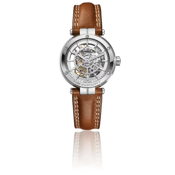 Montre femme Herbelin: newport squelette 1658SQ12GD