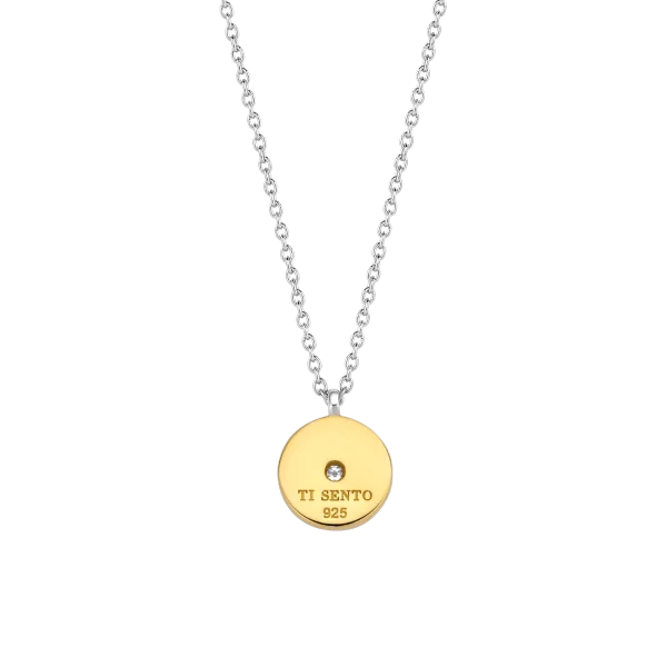 Collier plaqué-or/argent Tisento: 3953ZY/42 – Image 2