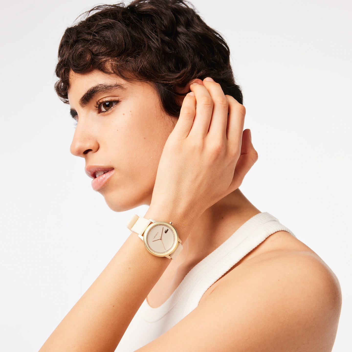 Montre femme lacoste rose deals