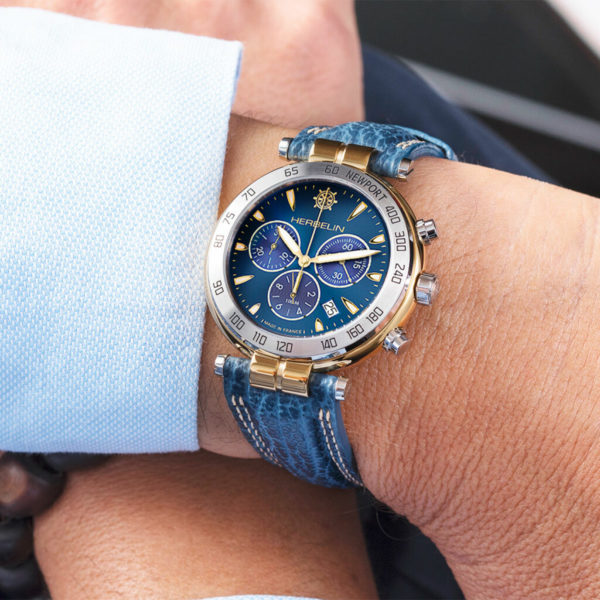 Montre homme Herbelin: Newport Chrono 37654T35 – Image 3