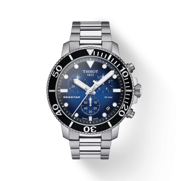 montre homme TISSOT: SEASTAR 1000 CHRONOGRAPH T1204171104101
