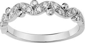 alliance or blanc et diamants
