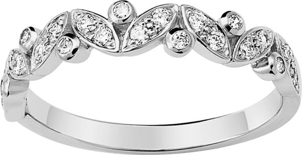 alliance or blanc et diamants