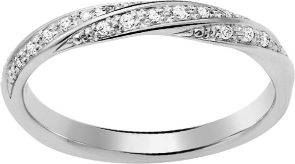 alliance or blanc et diamants
