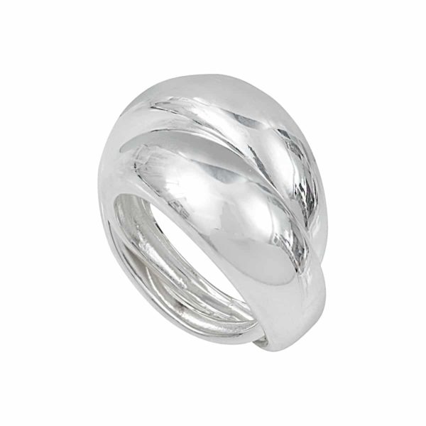 BAGUE ARGENT CLIO BLUE: double jonc BA1396