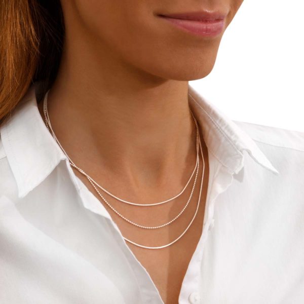 Collier argent Clio Blue: Harmonie CO3922 – Image 2