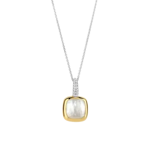 Collier ARGENT/plaqué-or TISENTO: 6829MW