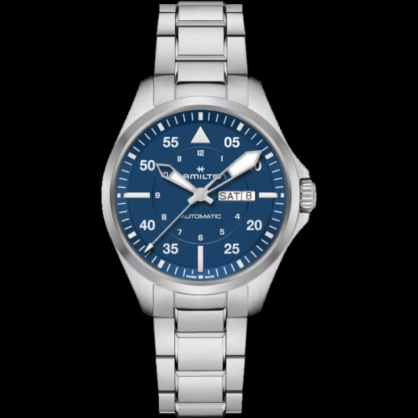 MONTRE homme HAMILTON: Khaki Aviation Pilot Day Auto H64635140