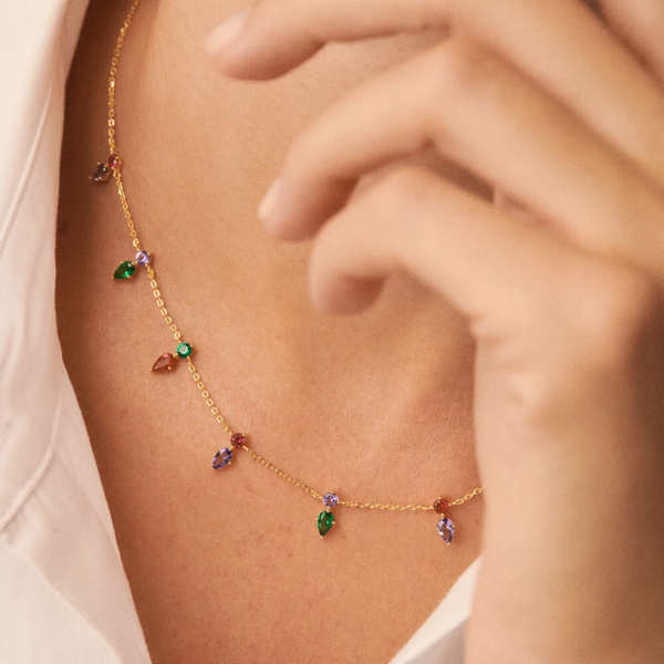 Collier agent/ plaqué-or Agatha: Astro 02690122-256 – Image 2