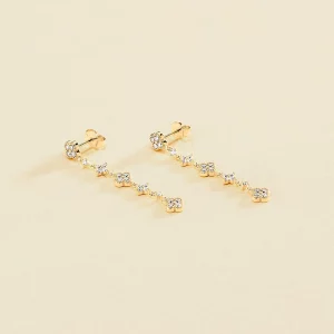 Boucles d'oreilles argent/plaqué-or Agatha: Beloved 02390504-137