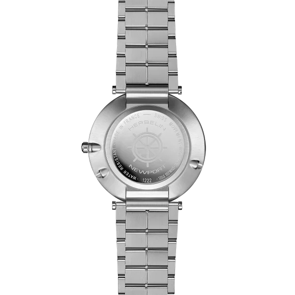 MONTRE homme HERBELIN: NEWPORT SLIM MECHANICAL 1222B15S – Image 2