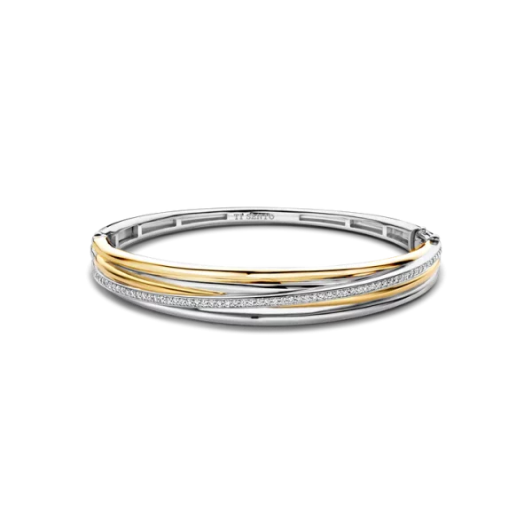 Bracelet ARGENT/plaqué-or TISENTO: 23046ZY