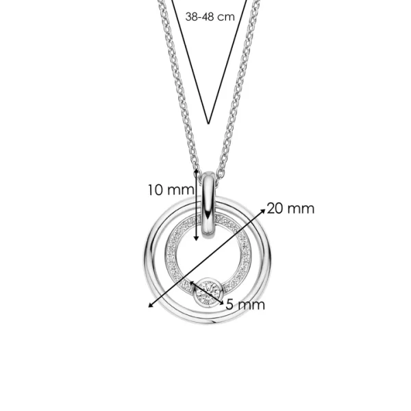 Collier ARGENT TISENTO: 34056ZI/42 – Image 4
