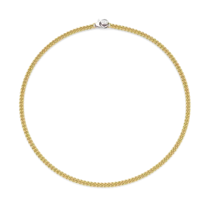 Collier ARGENT/plaqué-or TISENTO: 34069ZY/45