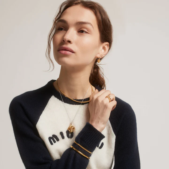 Collier ARGENT/plaqué-or TISENTO: 34069ZY/45 – Image 3