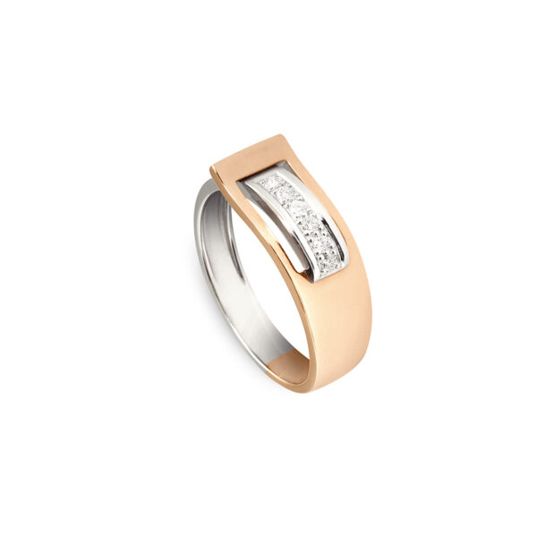 Bague or et diamants Clozeau: Déferlante C2H338DG