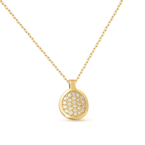Collier en or et diamants: Clozeau N241DR