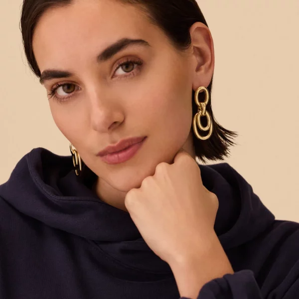 Boucles d'oreilles doré Agatha: Xoxo 02380600-157 – Image 2