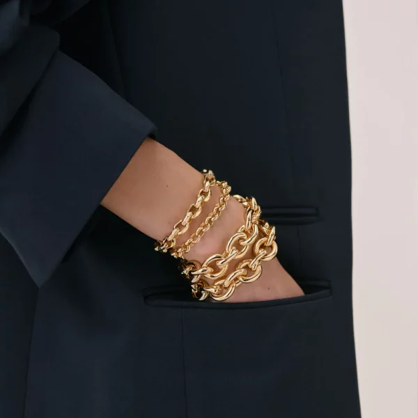 Bracelet doré Agatha: Xoxo 02480335-157 – Image 3