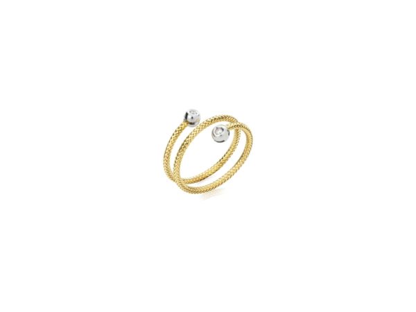 Bague or et diamants Borsari: Aurore AN-AUR2AX2-14