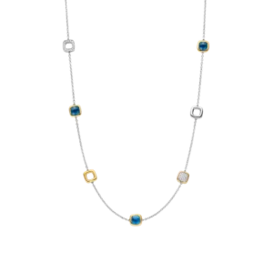 Collier Tisento argent/plaqué-or 34079DB/42
