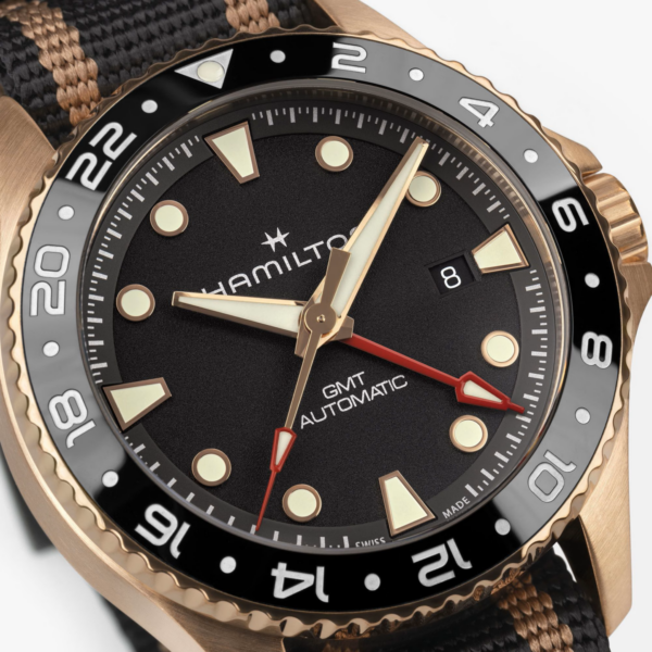 Montre homme Hamilton: Khaki Navy Scuba GMT H82565930 – Image 2
