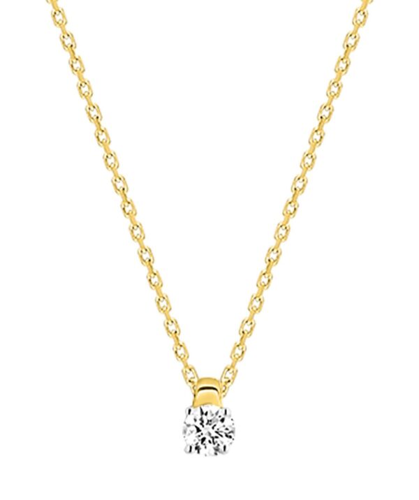 collier or et diamant