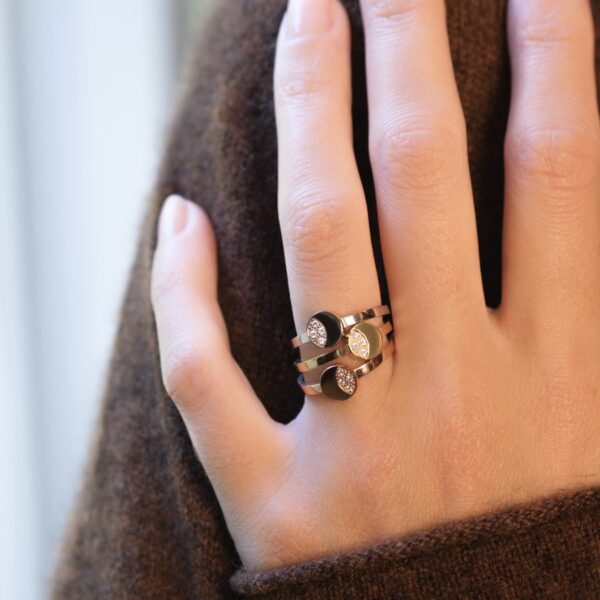 Bague en or et diamants: Clozeau C2H403DR – Image 2