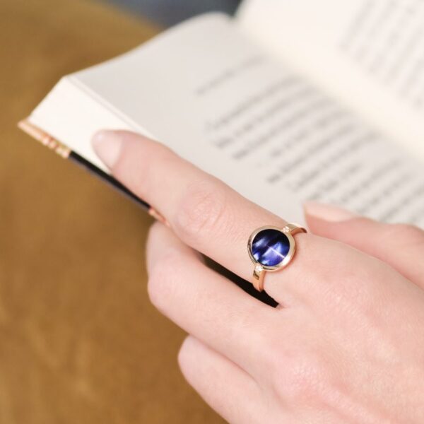 Bague en or et résine: Clozeau mikado C2F726DGR – Image 2