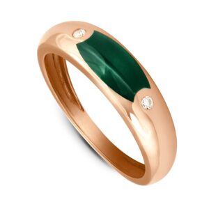 Bague en or et résine: Clozeau C2F740DBPR