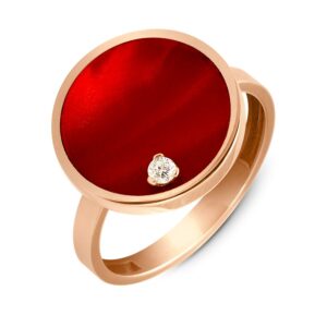 Bague en or et résine: Clozeau Eclipse C2F743DNV