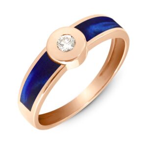 Bague en or et résine: Clozeau C2F754DBPR