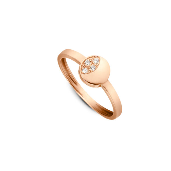 Bague en or et diamants: Clozeau C2H403DR