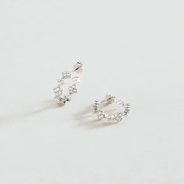 Boucles d'oreilles argent Agatha: Beloved 02321122-136